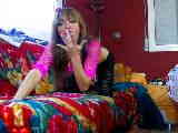 Eva Lange Webcam Sofa